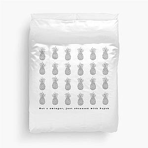 Psych pineapple T-shirt Duvet Cover