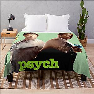 Psych design Throw Blanket