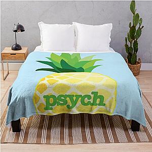 Psych TV- Pineapple Throw Blanket