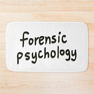 Forensic Psychology Psych Specialty Graduate Major Bath Mat