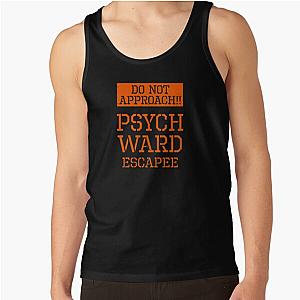 Psych Ward Funny Halloween Prison Tank Top