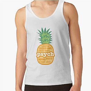 Psych Character Pineapple Fanart Tank Top