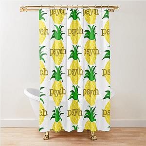 Psych Pineapple Shower Curtain