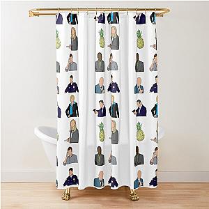 Psych characters Shower Curtain
