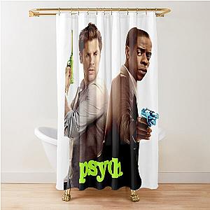 Psych design Shower Curtain