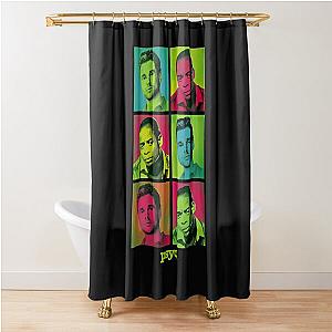 Psych Squared Shower Curtain