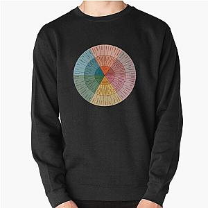 Emotion Wheel Psychology Design Pullover Sweatshirt