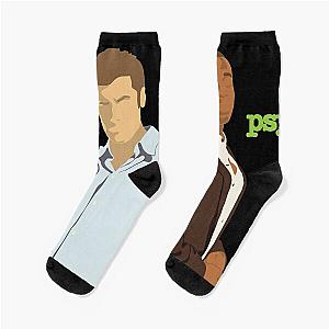 Psych TV- Shawn And Gus Socks