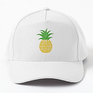 Psych Quotes Pineapple Baseball Cap