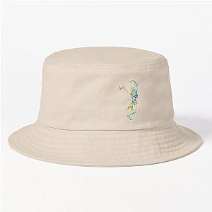 Dance With PSYCH Death (on white) Bucket Hat