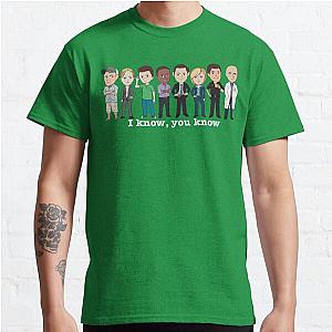 Team Psych I Know, You Know Chibi Green Classic T-Shirt