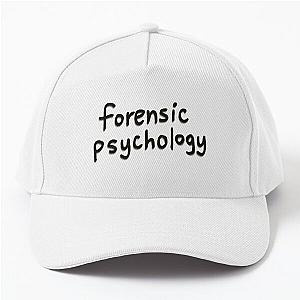 Forensic Psychology Psych Specialty Graduate Major Baseball Cap