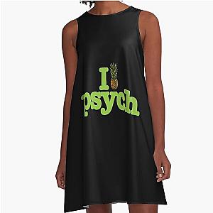 Psych I Like Psych A-Line Dress