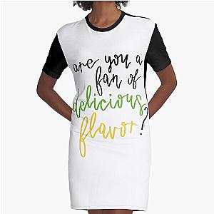 Psych - Delicious Flavor  Graphic T-Shirt Dress