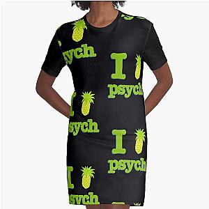Psych I Love Psych Graphic T-Shirt Dress