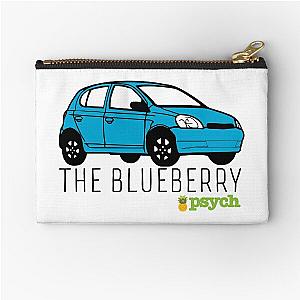 Psych - "The Blueberry" Zipper Pouch
