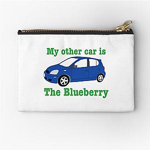 My Other Car Is the Blueberry Psych Shawn Spencer   Zipper Pouch