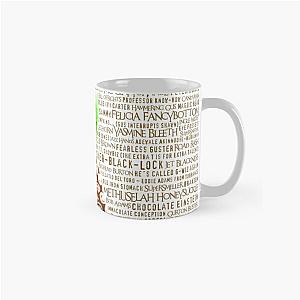 Psych Burton Guster Nicknames - Television Show Pineapple Room Decorative TV Pop Culture Humor Lime Neon Brown Classic Mug