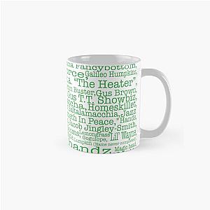 Psych tv show poster, nicknames, Burton Guster Classic Mug