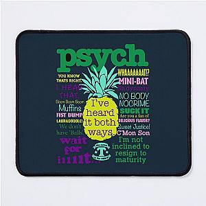 Psych Psych Tv Juliet Ohara Psychic Detective Henry Spencer - Psych Quote   Mouse Pad