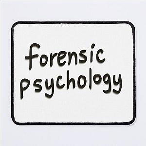 Forensic Psychology Psych Specialty Graduate Major Mouse Pad