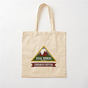 Psych - Dual Spires Cinnamon Festival Cotton Tote Bag