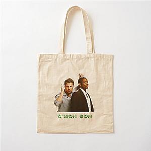 Psych "C'mon Son" design Cotton Tote Bag