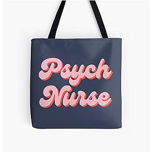 Psych Nurse All Over Print Tote Bag