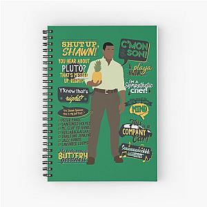 Psych - Gus Quotes Spiral Notebook