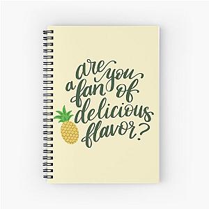 Psych Are You A Fan Of Delicious Flavor? Spiral Notebook