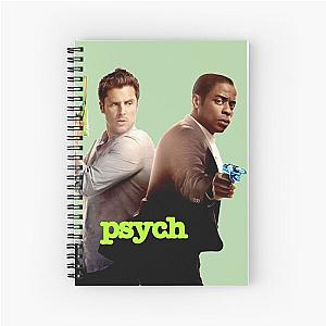 Psych design Spiral Notebook