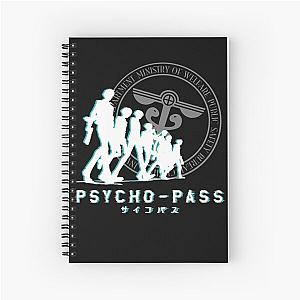 Retro Love Manga Psycho-Pass Anime Characters Spiral Notebook