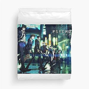 Psycho-Pass anime poster Duvet Cover