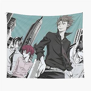 PSYCHO PASS - Enjoying Casual Life  Tapestry