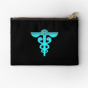 Psycho-Pass Sibyl Public Safety bureau logo icon blue Zipper Pouch