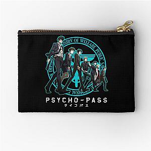 Graphic Funny Anime Psycho-Pass Main Characters Zipper Pouch