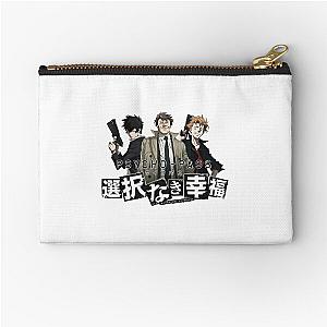 Psycho Pass Mandatory Happiness  Zipper Pouch