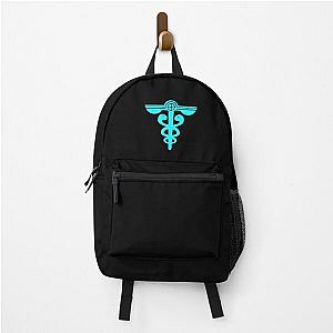 Psycho-Pass Sibyl Public Safety bureau logo icon blue Backpack