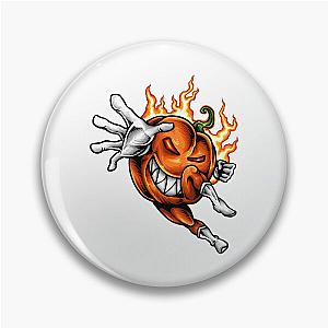 Psycho Halloween Pumpkin Pin