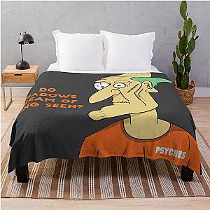 Psycho T-Shirts: Unleash Your Inner Character Throw Blanket