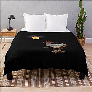 Psycho Chicken night call Throw Blanket