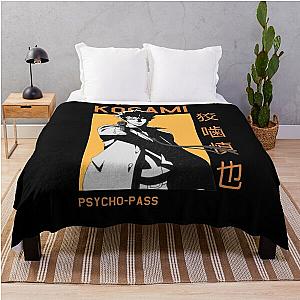 Shinya Kogami Psycho-Pass Revolver Orange Anime Throw Blanket