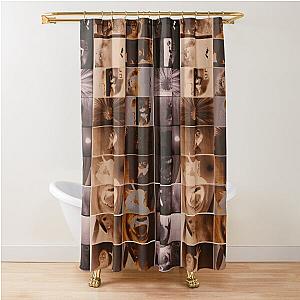 Psycho shower scene, officially licensed fan art Shower Curtain