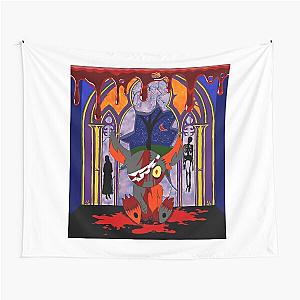 Psycho Teddy Tapestry