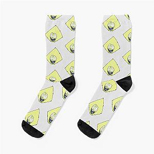 Crazy Psycho Peridot  Socks