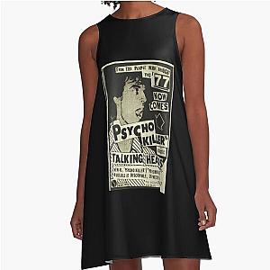 Psycho Killer - Talking Heads A-Line Dress