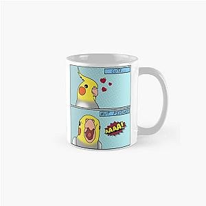 cute but psycho birb comic Classic Mug