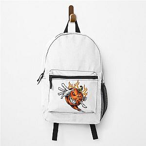 Psycho Halloween Pumpkin Backpack