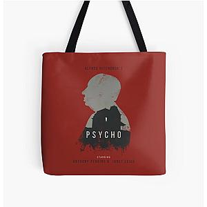 Alfred Hitchcock Psycho  All Over Print Tote Bag