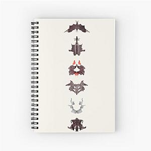 the rosrach psycho test Spiral Notebook